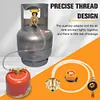 Propane Refill Adapter Portable Flat Cylinder Tank Coupler for Outdoor Gas Stove