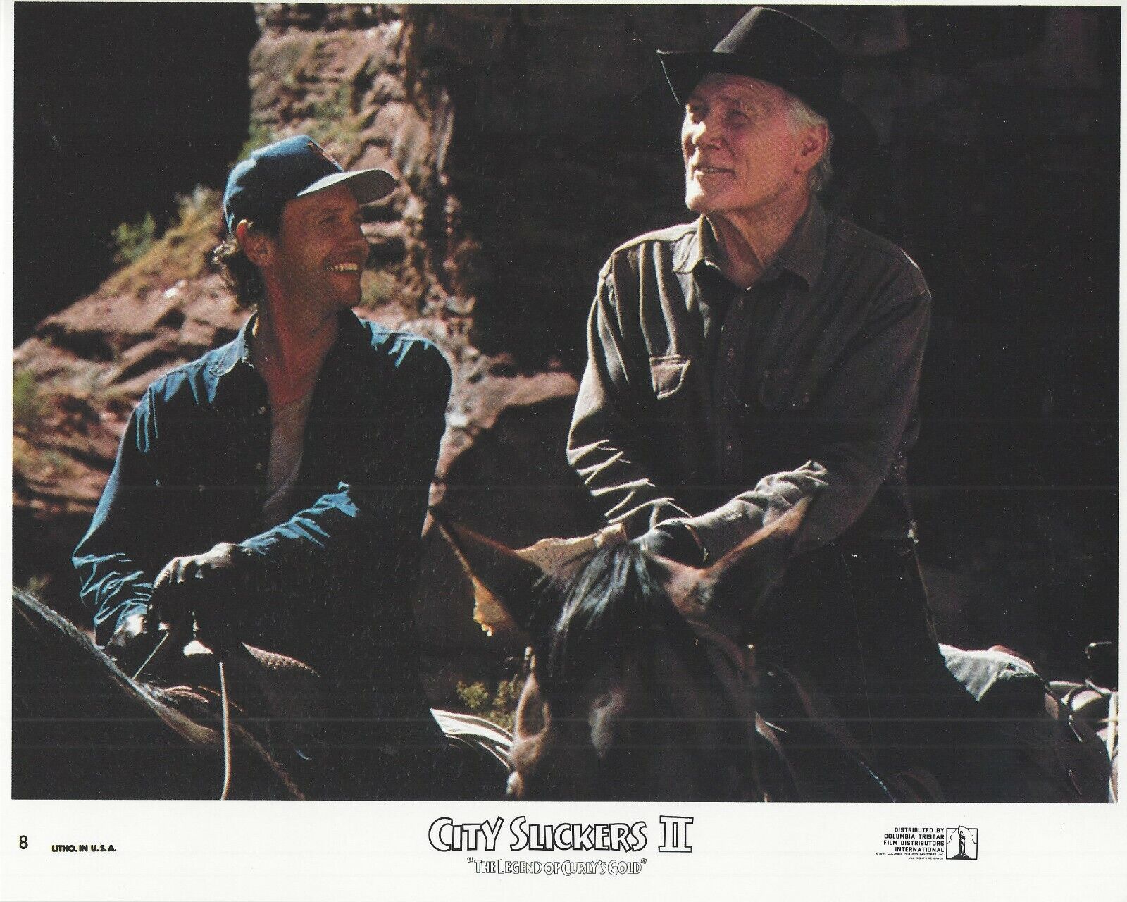 City Slickers II Original 8x10 Lobby Card Poster Photo Poster painting 1994 #8 Crystal Stern