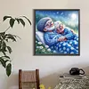 Happy couple-rond drill diamond painting-40*40cm