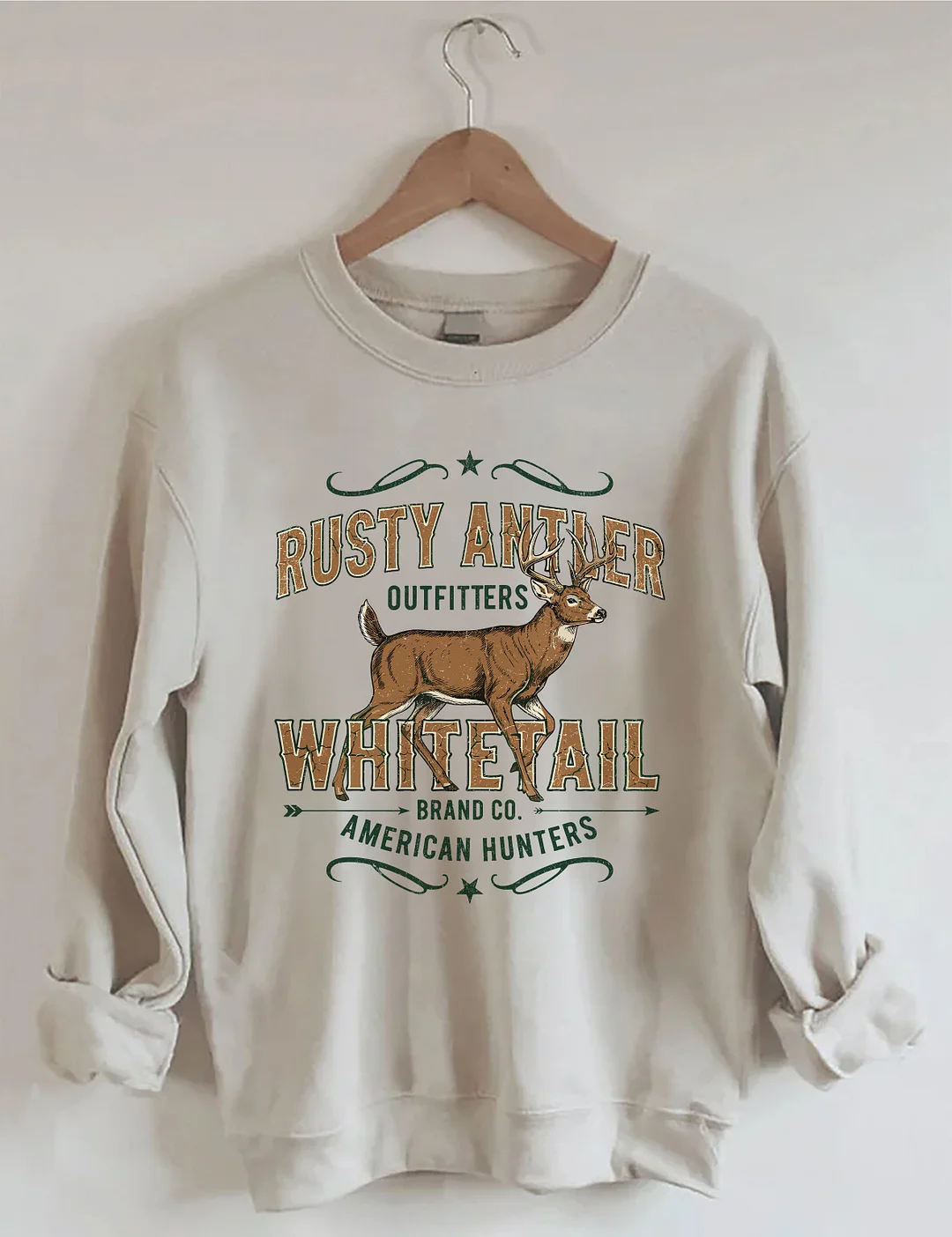 Rusty Antler Whitetail Sweatshirt