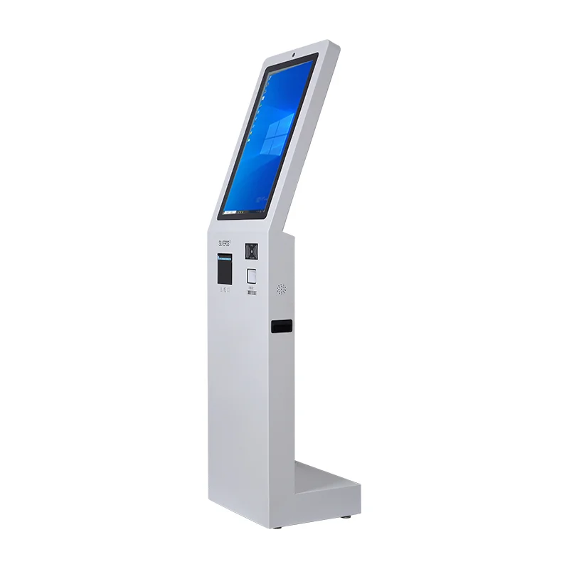 China RFID kiosk manufacturer stand computer interactive RFID self payment restaurant kiosk