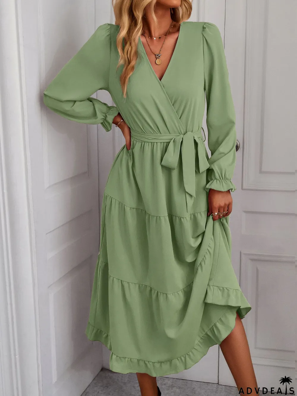 Casual Spring Summer Women's Long Dress