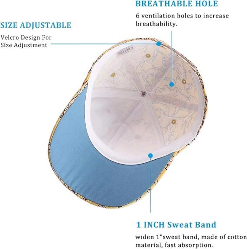 Children Unisex Cute Minimalist Dinosaur Baseball Cap