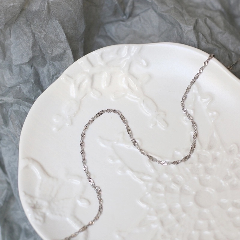 304 Stainless Steel 18K Gold Plated Necklace