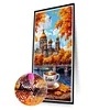 Diamond Painting - Full Round Drill - Autumn Coffee(Canvas|40*70cm)