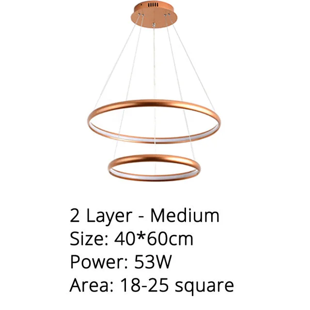 Modern Creative LED Pendant Lights For Living Room Restaurant Bed Room Aluminum Luminaria Lamp