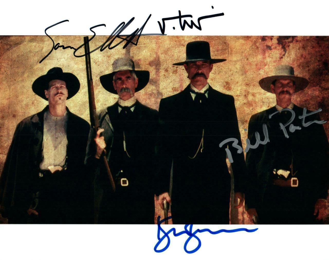 Sam Elliott Kilmer Russell Paxton signed 8x10 Photo Poster painting Pic autographed Pic with COA