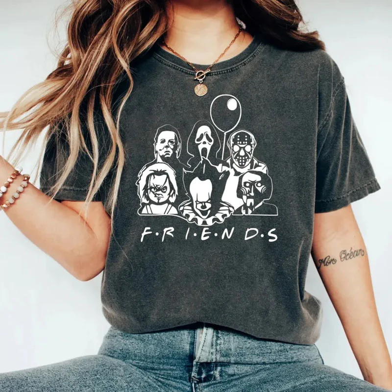 Trendy Horror Friends Shirt