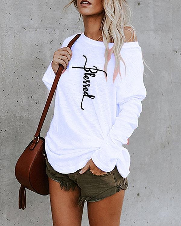 Casual Cotton-Blend Shift Floral-Print Shirts & Tops