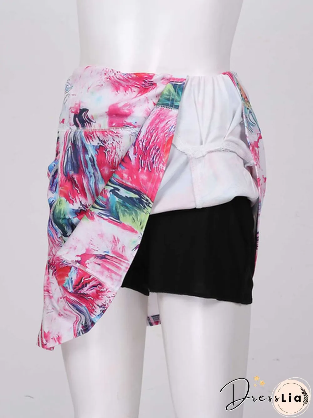 Women's Athletic A-Line Skirt Tennis Golf Skirt With Shorts Workout Running Skort