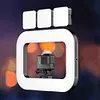 LED Phone Light for Filmmaking Live Steam YouTube Video Recording (A)