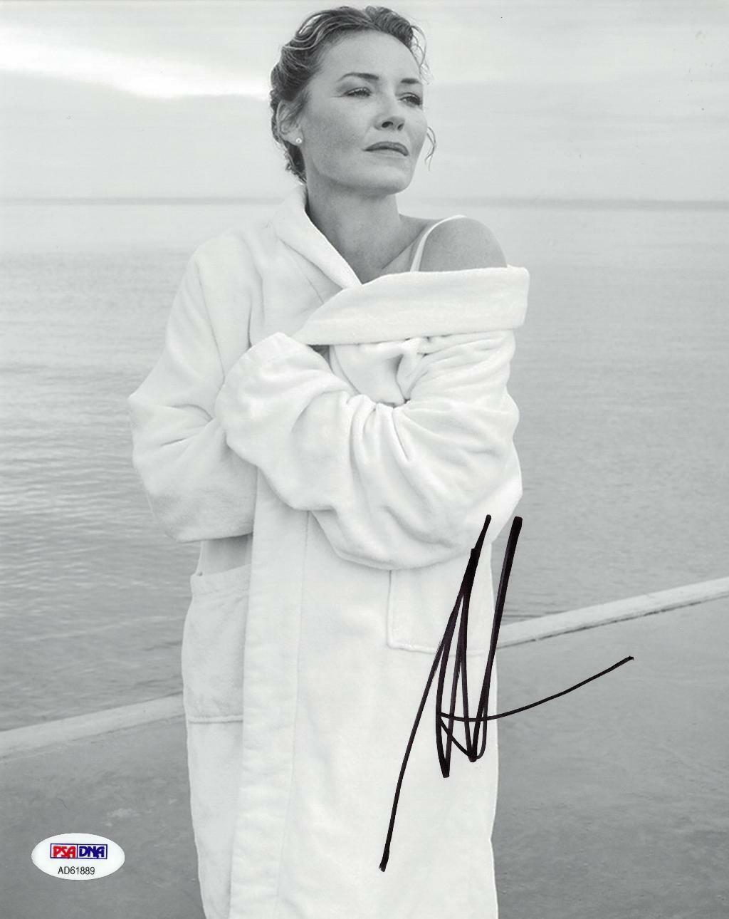 Connie Nielsen Signed Authentic Autographed 8x10 B/W Photo Poster painting PSA/DNA #AD61889