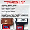 WOYO PL021 RF & ID Remote Tester, 315/433/868/902 MHz Car Key Remote Radio Frequency Detector, Automotive Remote Control Chip ID Reader, ASK/FSK Type Recognizer, 4A, 4C, 4D, 4E, 8A, 8C, 8E Types Identified