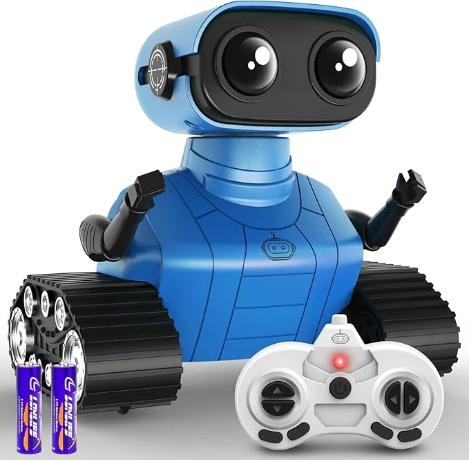 🔥Hot Sale🔥Rechargeable Remote Control Emo Robots with Auto-Demonstration