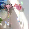 2pcs DIY Diamond Painting Suncatcher Kits Double Side Home Garden Decoration (Salamander)