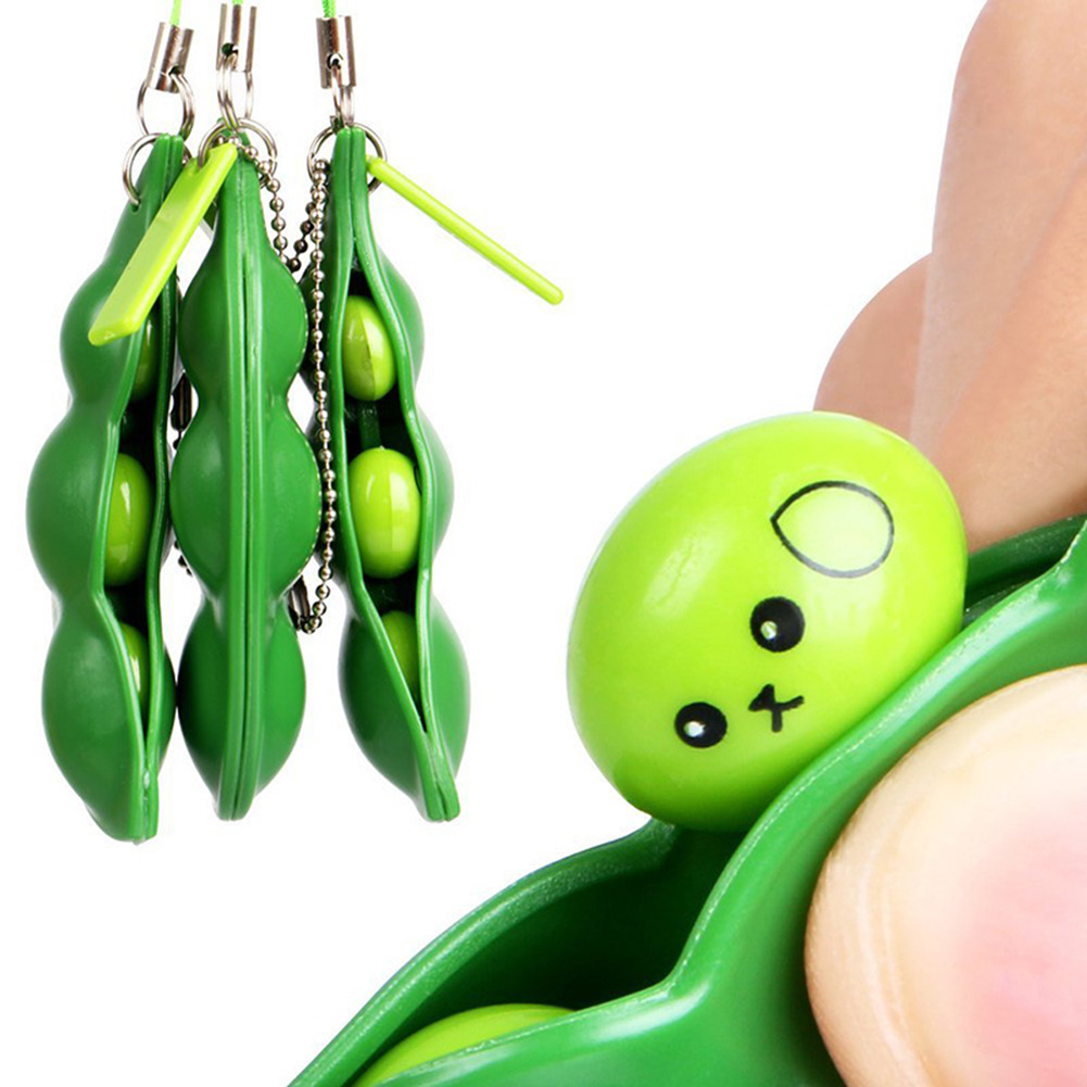 

3 Pack Squeeze Bean Fidget Toys, 501 Original