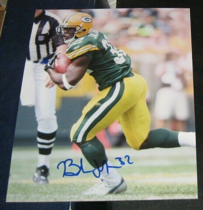 Brandon Jackson Green Bay Packers SIGNED AUTOGRAPHED ROOKIE 8x10 Photo Poster painting Football