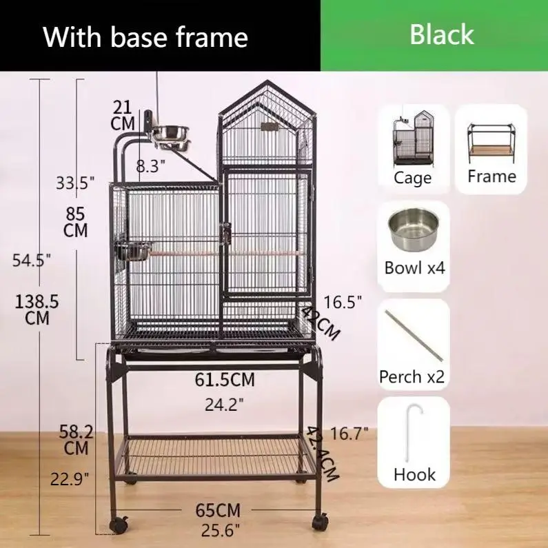 ​Economical Movable Large Birdcage  Birdcagelab