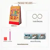 Bouquet Diamond Art Monthly Flip Tabletop Calendar January 2027 - December 2027 Small Desktop Calendar Planner for Living Room Bedroom Office Desk Gift Giving