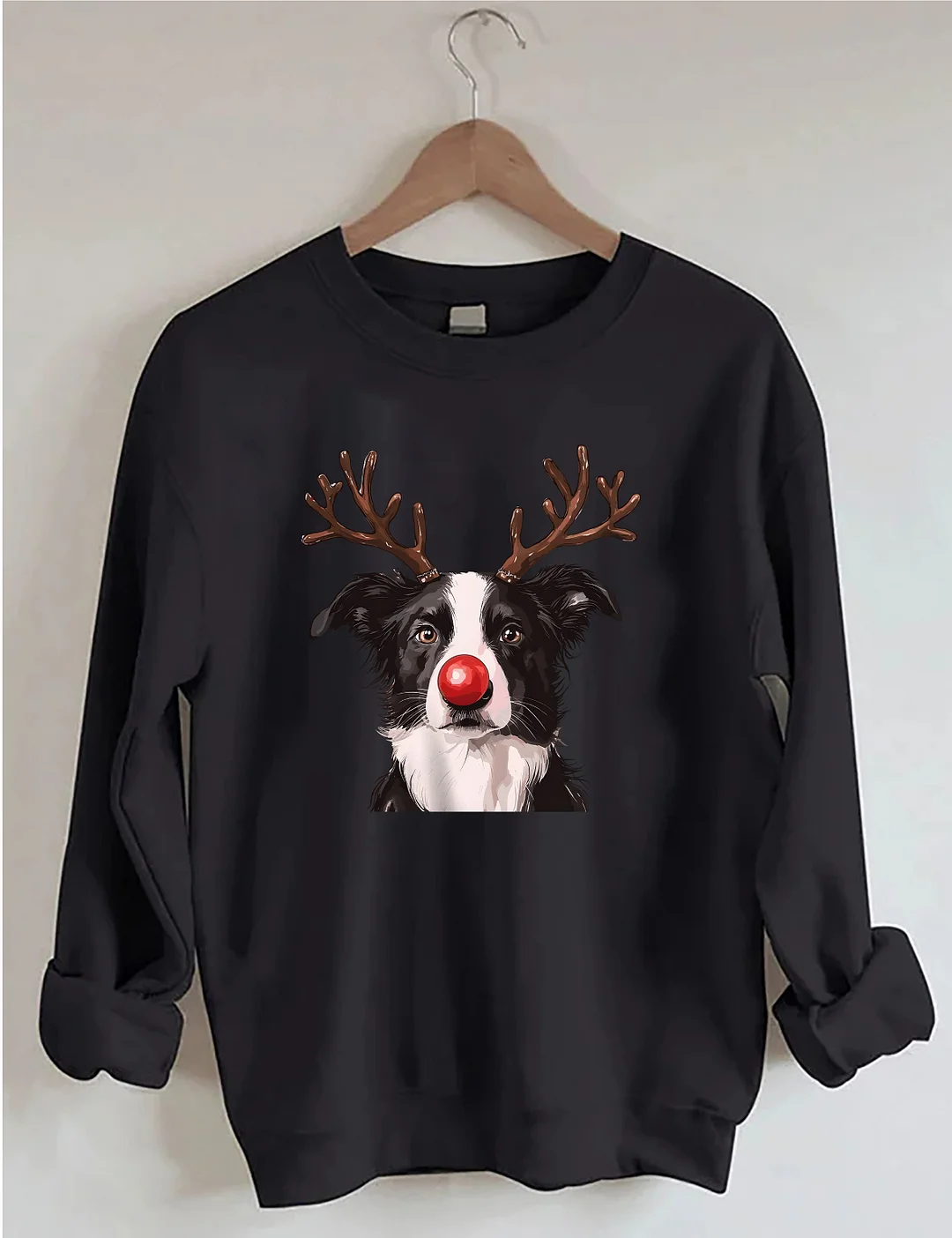 Border Collie Christmas Sweatshirt