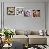 uk.everydayedeals (Limited Stock)4pcs Diamond Painting - Crystal Rhinestone - Sanit Maria & Butterfly & Bee(30*30cm)