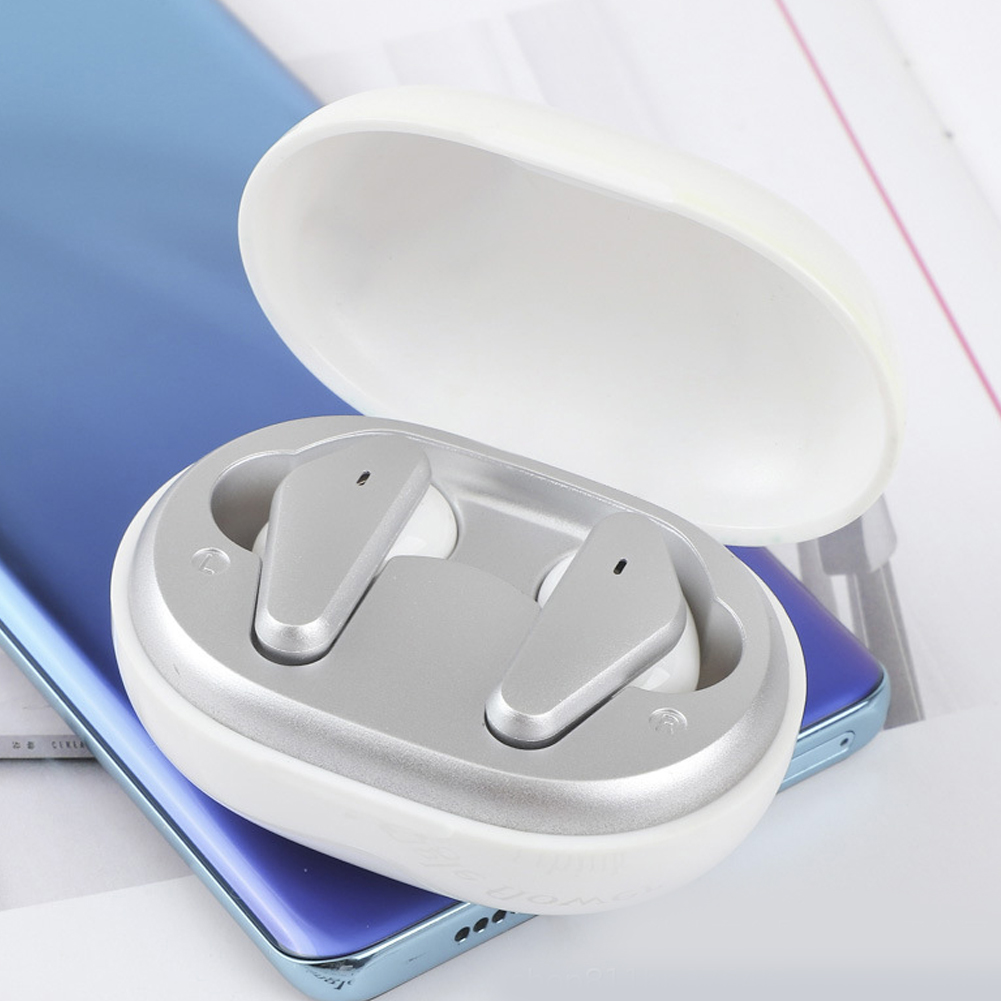 

Wireless Earphone Bluetooth Headset Sports Running In Ear Earplug (White), 501 Original
