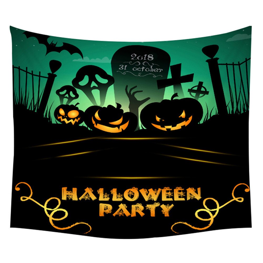 

Wall Tapestry - Pumpkin Halloween-150*130cm, 501 Original