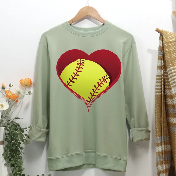 Softball Women Casual Sweatshirt