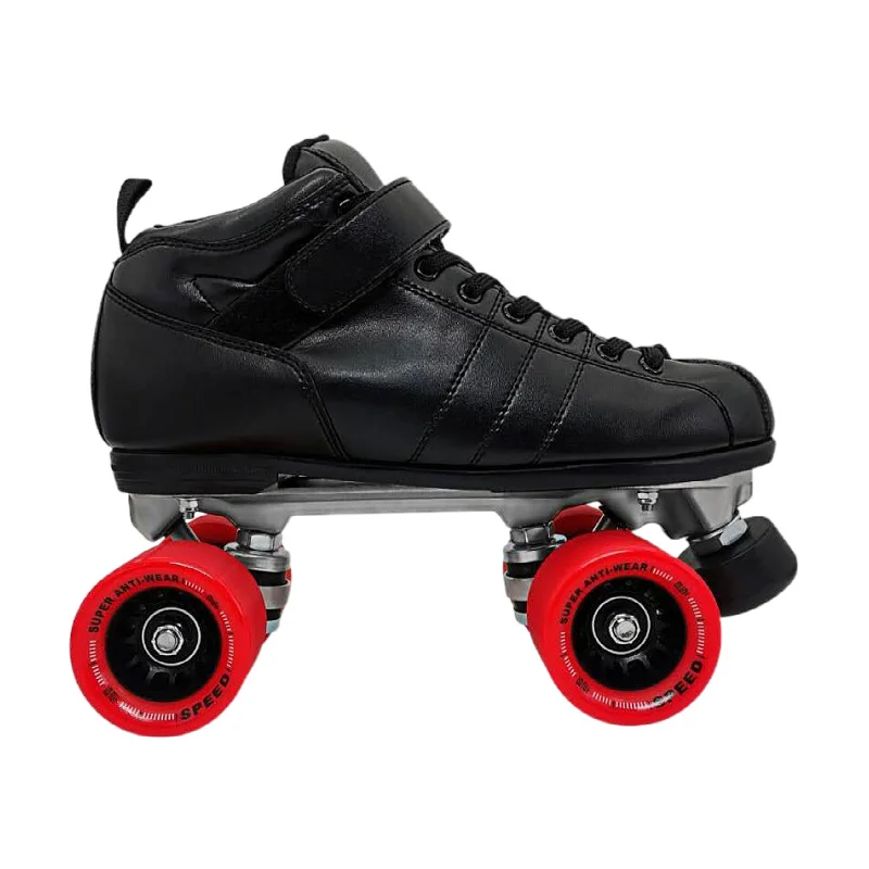 Black Derby Roller Skates