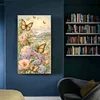 (40*70cm)Butterfly Flower - Full Round Drill Diamond Painting
