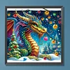 Diamond Painting-DIY Crystal Rhinestone Neon Dragon
