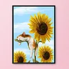 Sunflower Cat -11CT Stamped Cross Stitch Kit(36*46cm)