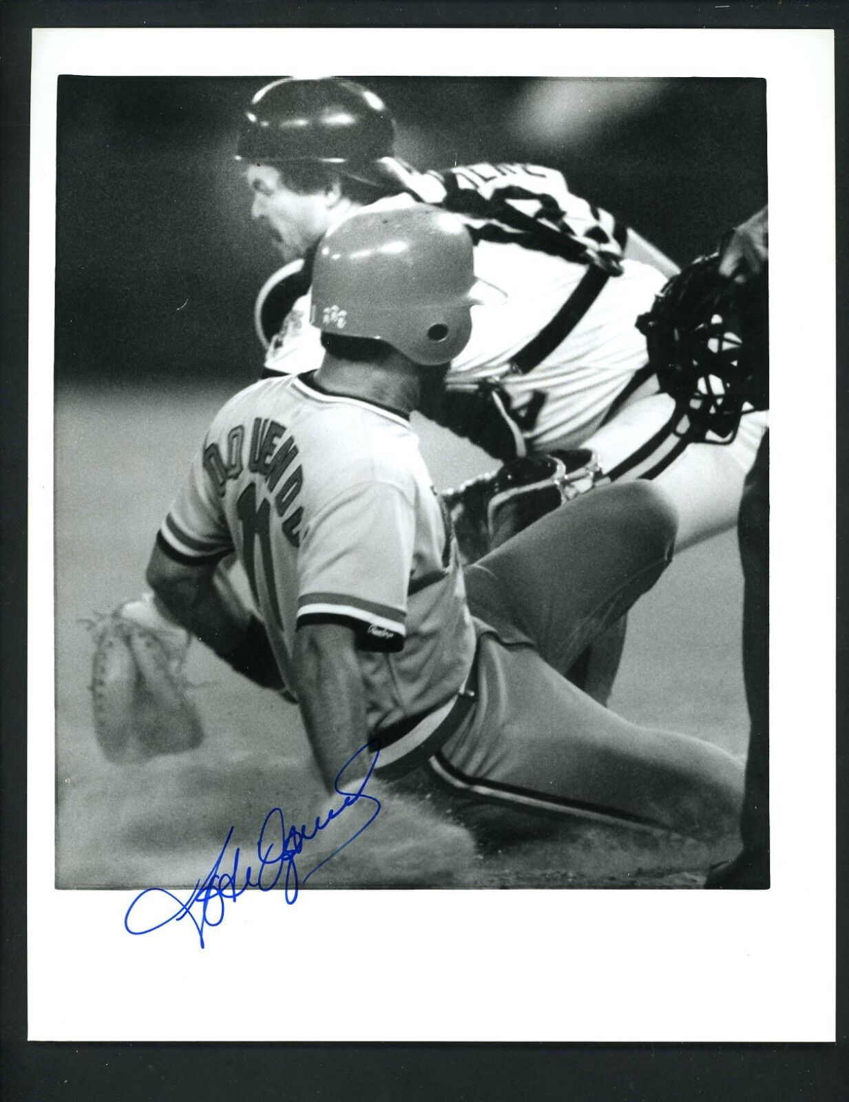 Jose Oquendo Signed Autographed 8 x 10 Original Photo Poster painting St. Louis Cardinals