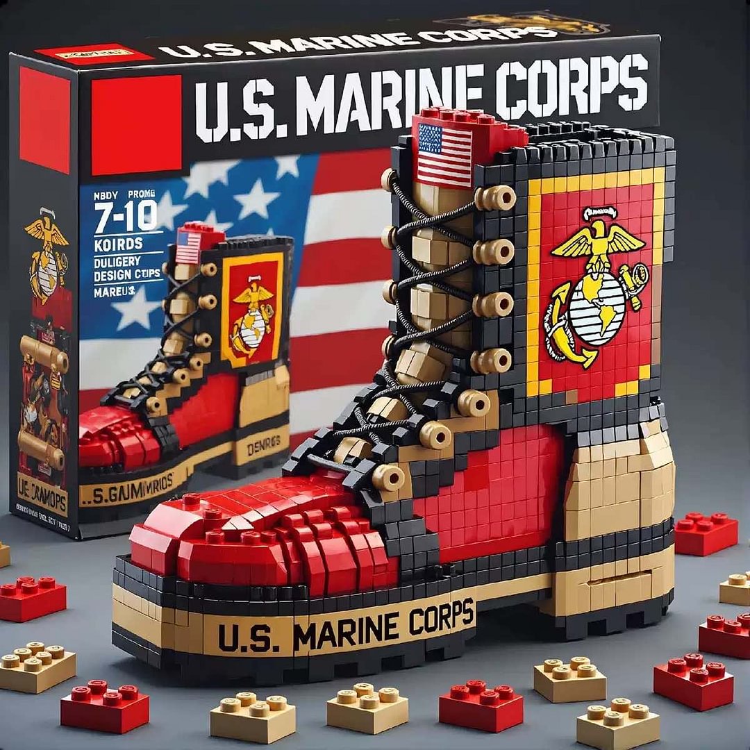 U.S. Military 250th Anniversary Commemorative Building Blocks - 100% Made in the USA