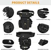 Taktisch Beintasche Milit&auml;r Beinbeutel MOLLE H&uuml;fttasche Sport Tactical Leg Bag Armee Beintaschen Wasserabweisend G&uuml;rteltasche Werkzeugtasche Tasche f&uuml;r Bein Herren Damen Motorrad Wandern Outdoor