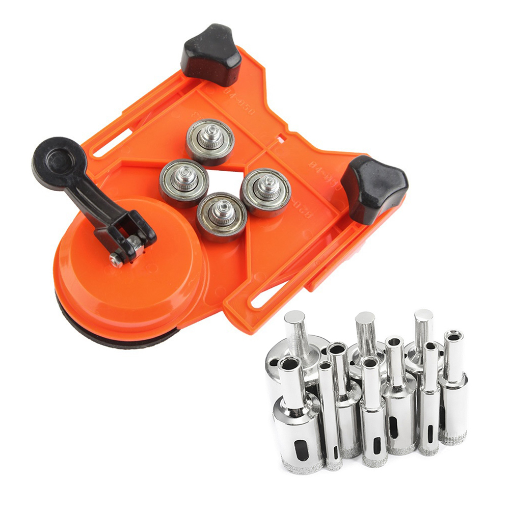 

Universal Glass Hole Opener Guide Tile Ceramic Stone Drill Bit Locator Set, 501 Original