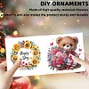 6Pcs Diamond Painting Bear Greeting Cards Congratulations Cards & Gifts
