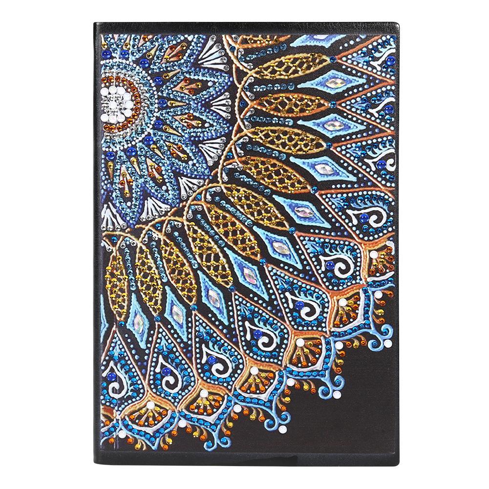 

Mandala-DIY Creative Diamond 60 Pages A5 Notebook, 501 Original