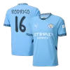 RODRIGO #16 Manchester City Home Soccer Jersey 2024/25 &ndash; UCL