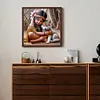Diamond Painting-DIY Full Round Drill Indian Girl