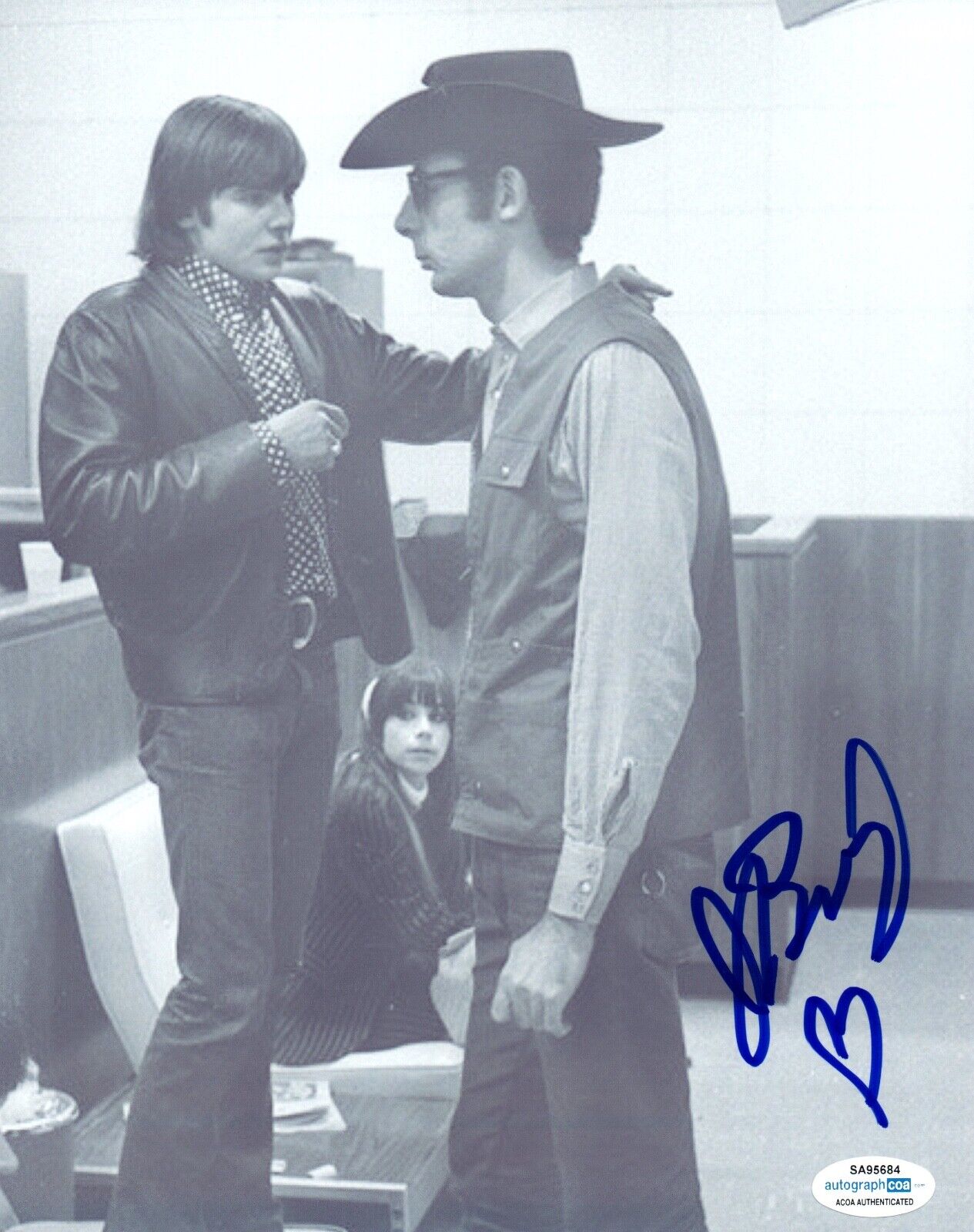 Jeff Barry Signed 8x10 Photo Poster painting Rock & Roll Hall of Fame Producer Monkees ACOA COA