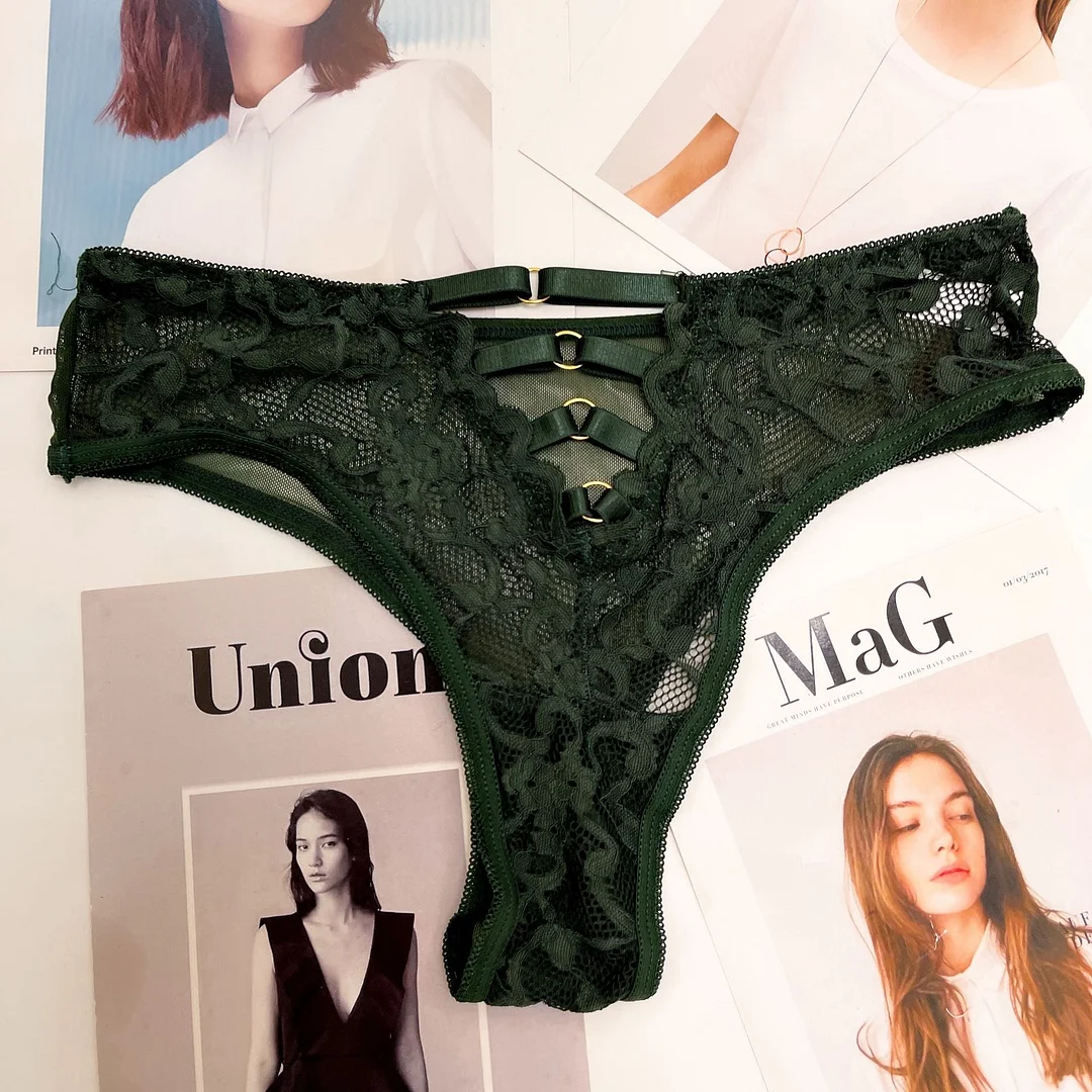 New Women Underwear Sexy Lace Panties Plus Size Fashion Hollow Out Comfort Briefs Low Waist Seamless Underpants Female Lingerie