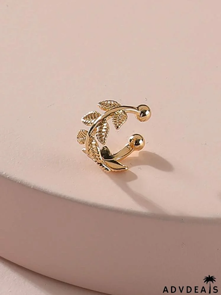 Leaf Design Ear Cuff