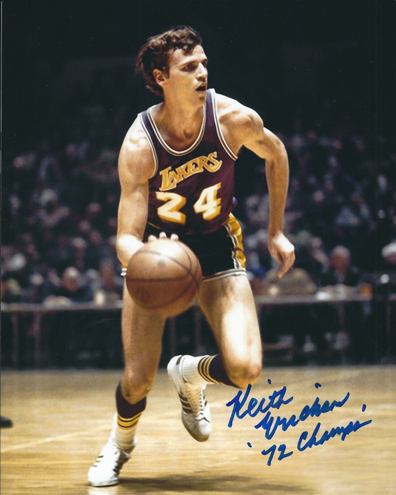 Signed 8x10 KEITH ERICKSON 72 Champs