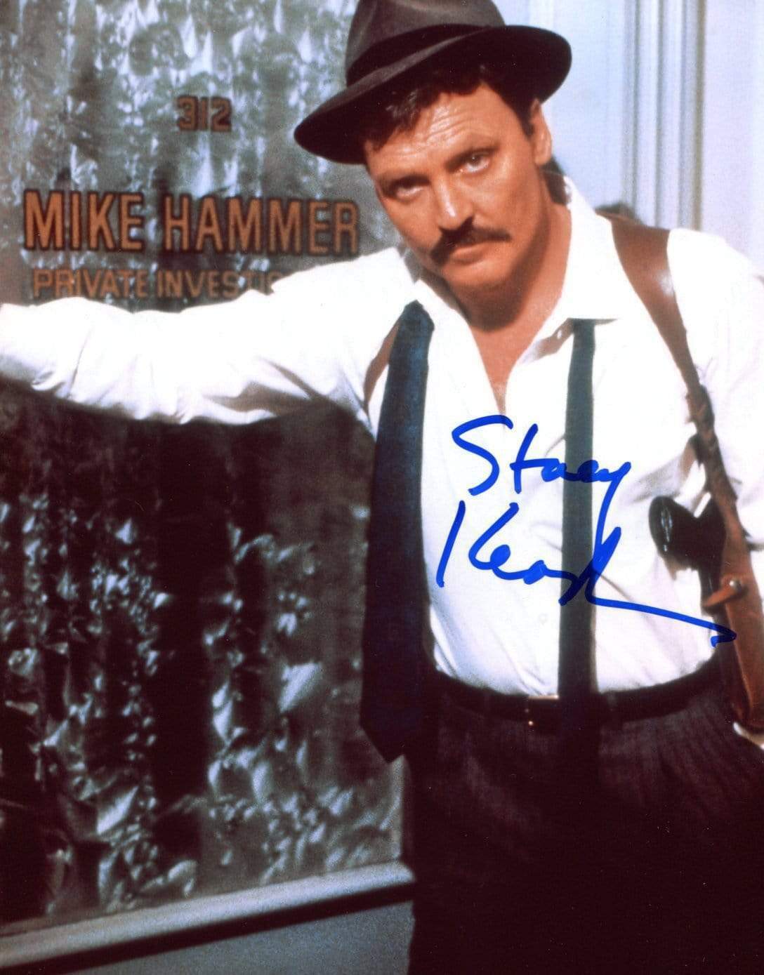 Stacy Keach ACTOR autograph, signed Photo Poster painting