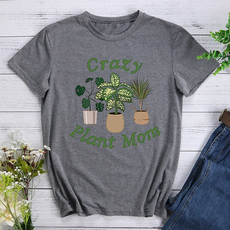 ANB - Crazy Plant Mom T-Shirt-012367