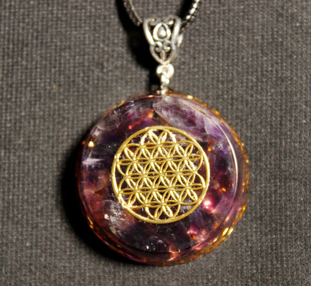 

Orgone Pendant - Flower of life, 501 Original