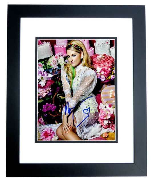 Meghan Trainor Signed - Autographed Singer Songwriter 8x10 inch Photo Poster painting FRAMED