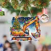 Diamond Painting Acrylic Christmas Tree Diamond Painting Hanging Ornaments