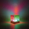 3D Rubik's Cube Triangle Night Light